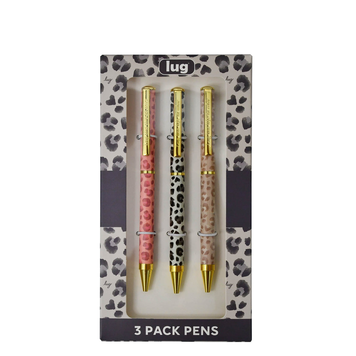 Lug Pens 3pk - Scribble