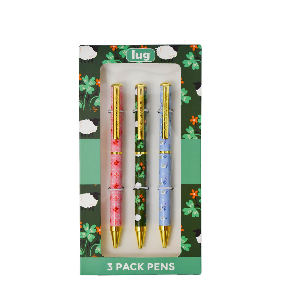 Lug Pens 3pk - Scribble