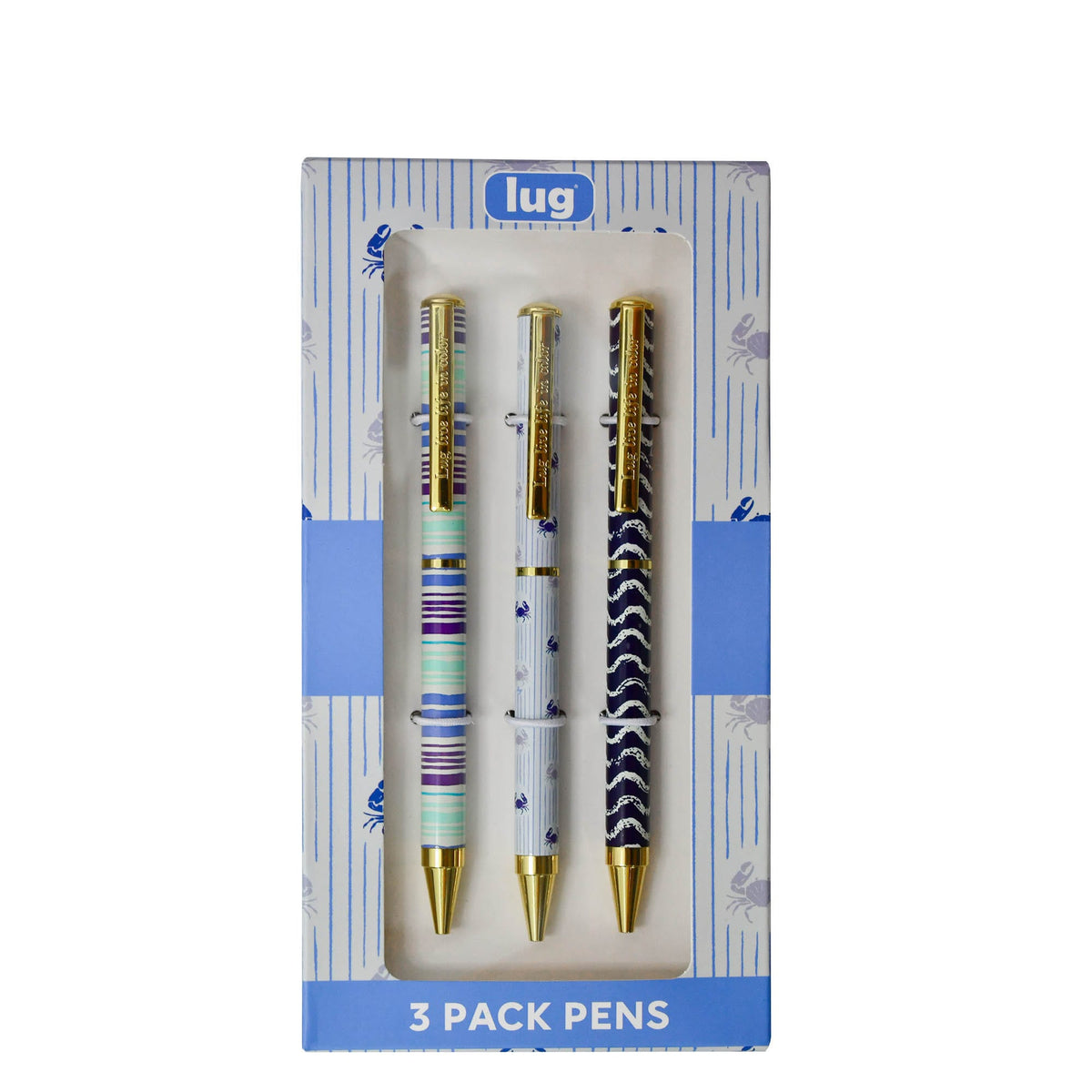 Lug Pens 3pk - Scribble