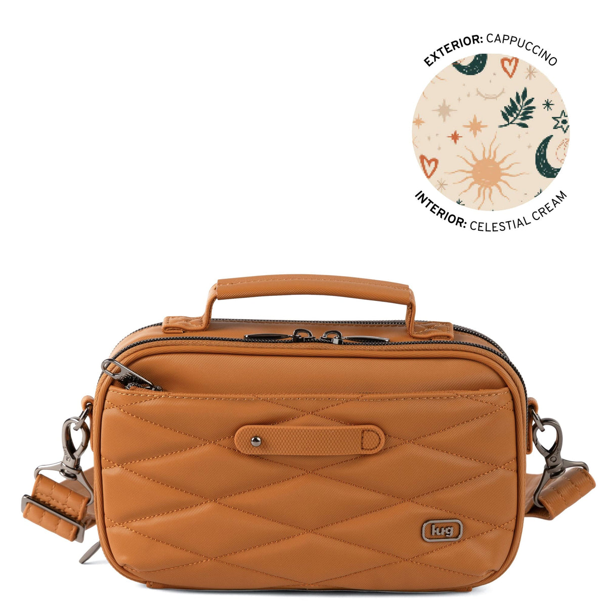 Legacy Collection Roundabout Satin Luxe VL Crossbody Bag