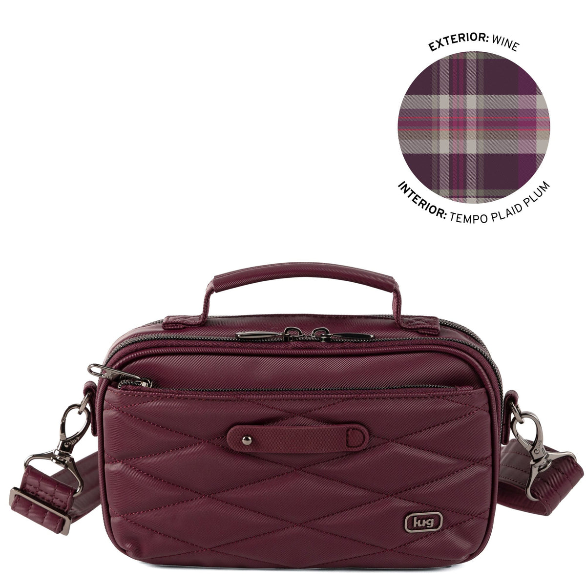 Legacy Collection Roundabout Satin Luxe VL Crossbody Bag