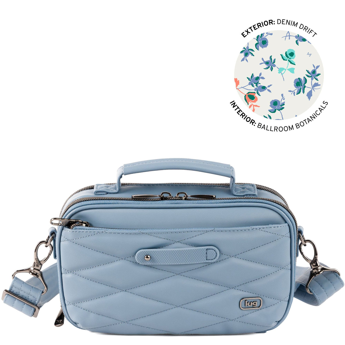 Legacy Collection Roundabout Satin Luxe VL Crossbody Bag