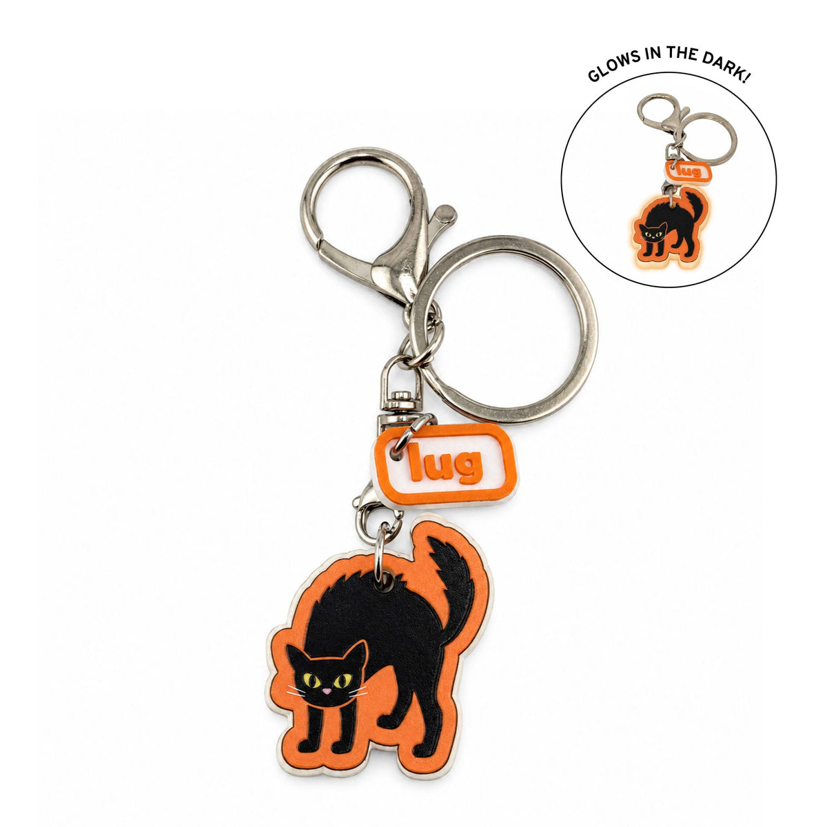 Handmade Treasures Tag Along Halloween Keychain