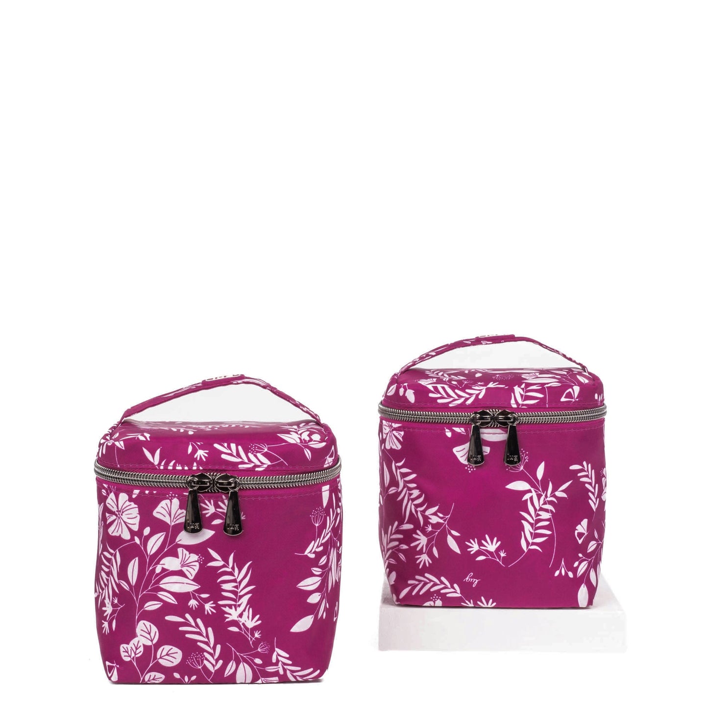 Box Top Cosmetic Case 2pc Set
