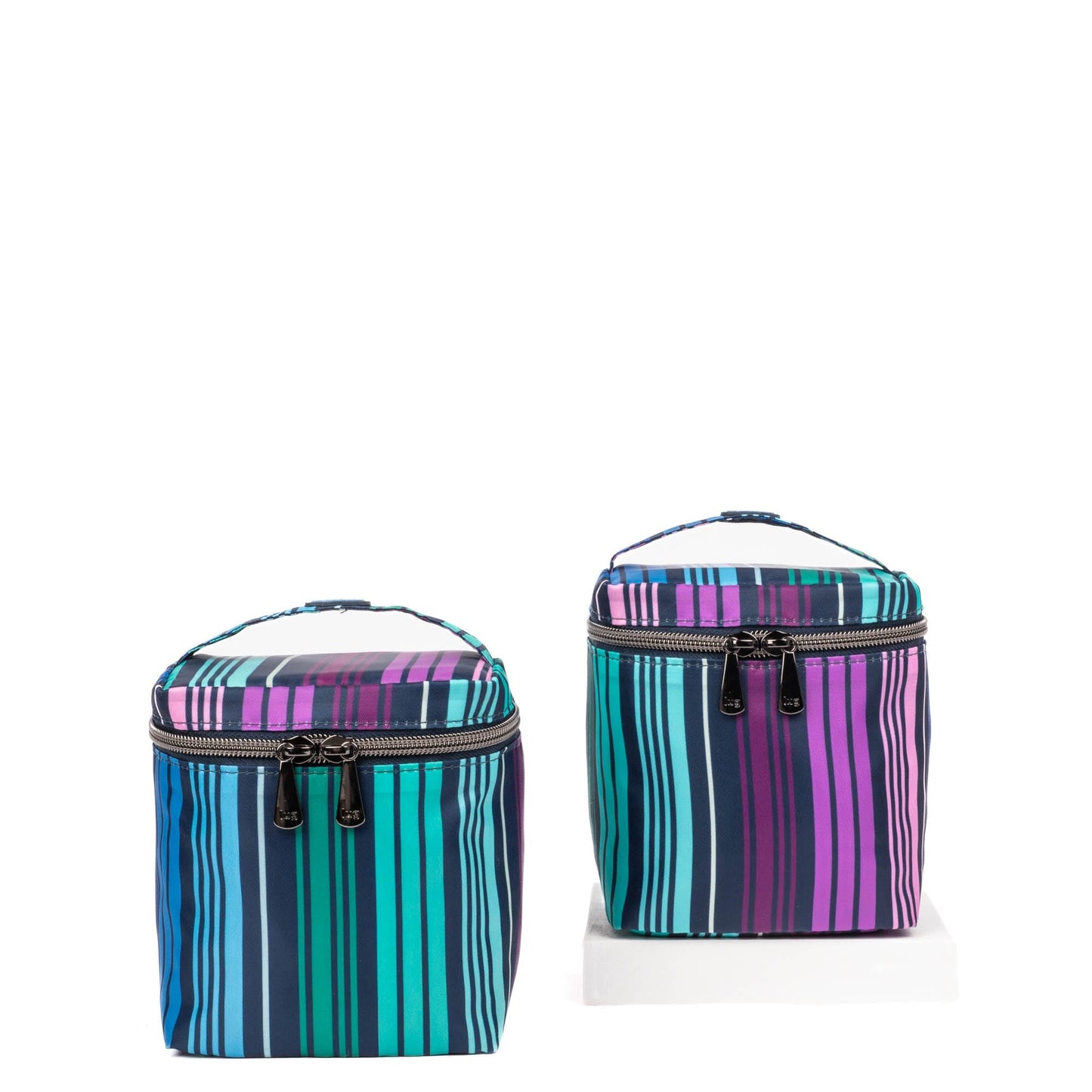Box Top Cosmetic Case 2pc Set