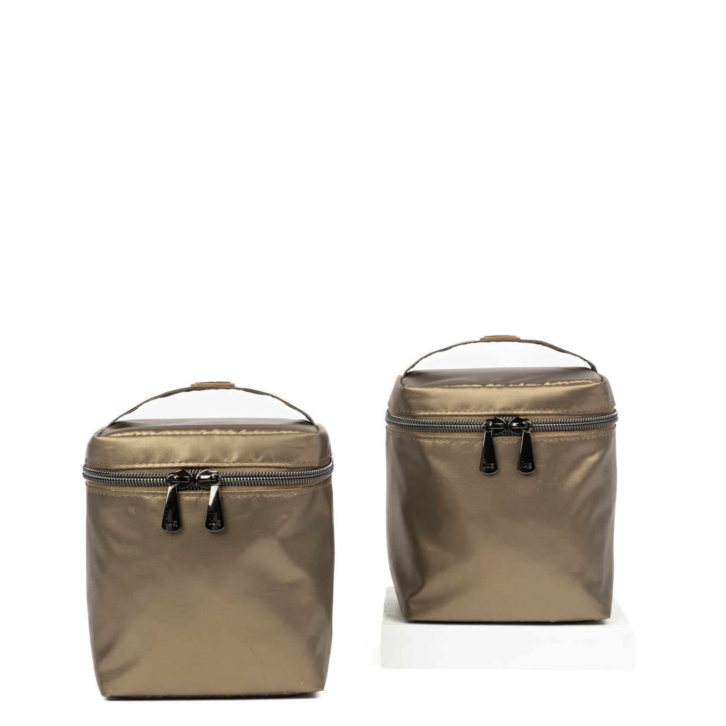 Box Top Cosmetic Case 2pc Set