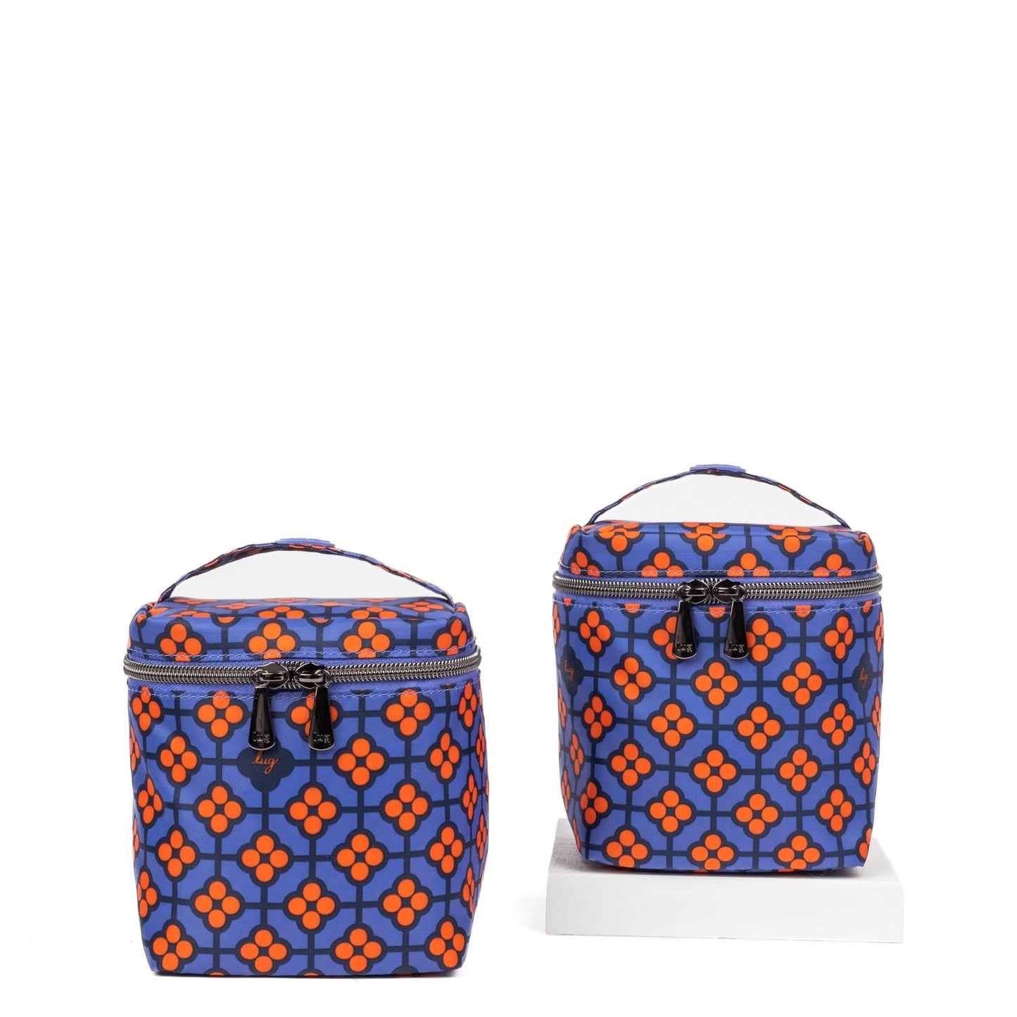 Box Top Cosmetic Case 2pc Set