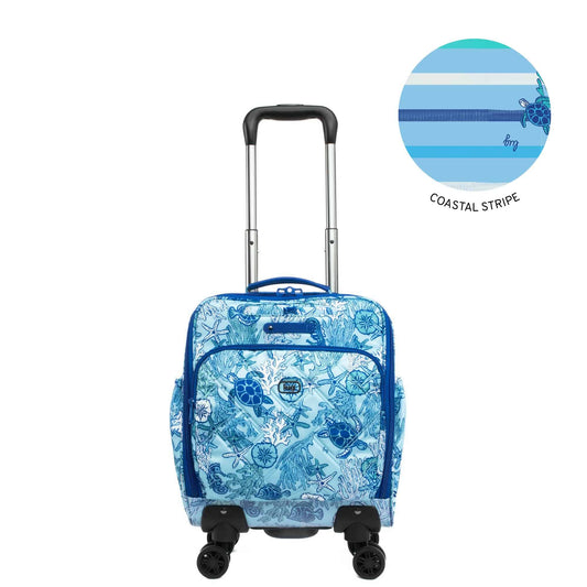 Legacy Collection Ranger Wheelie Luggage - - RangerWheelie_SealifeBlue_01