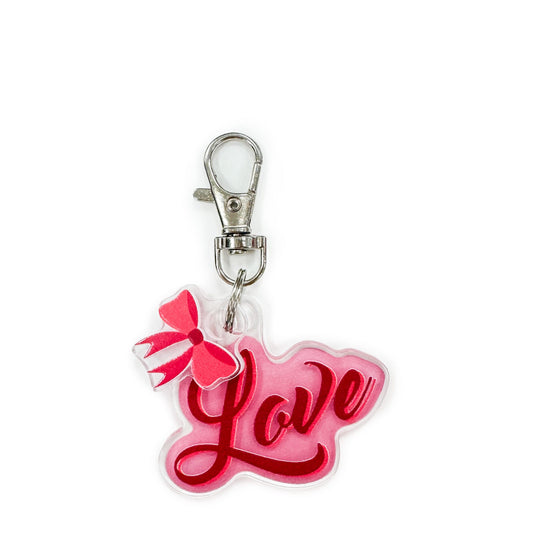Valentine Acrylic Bag Charm