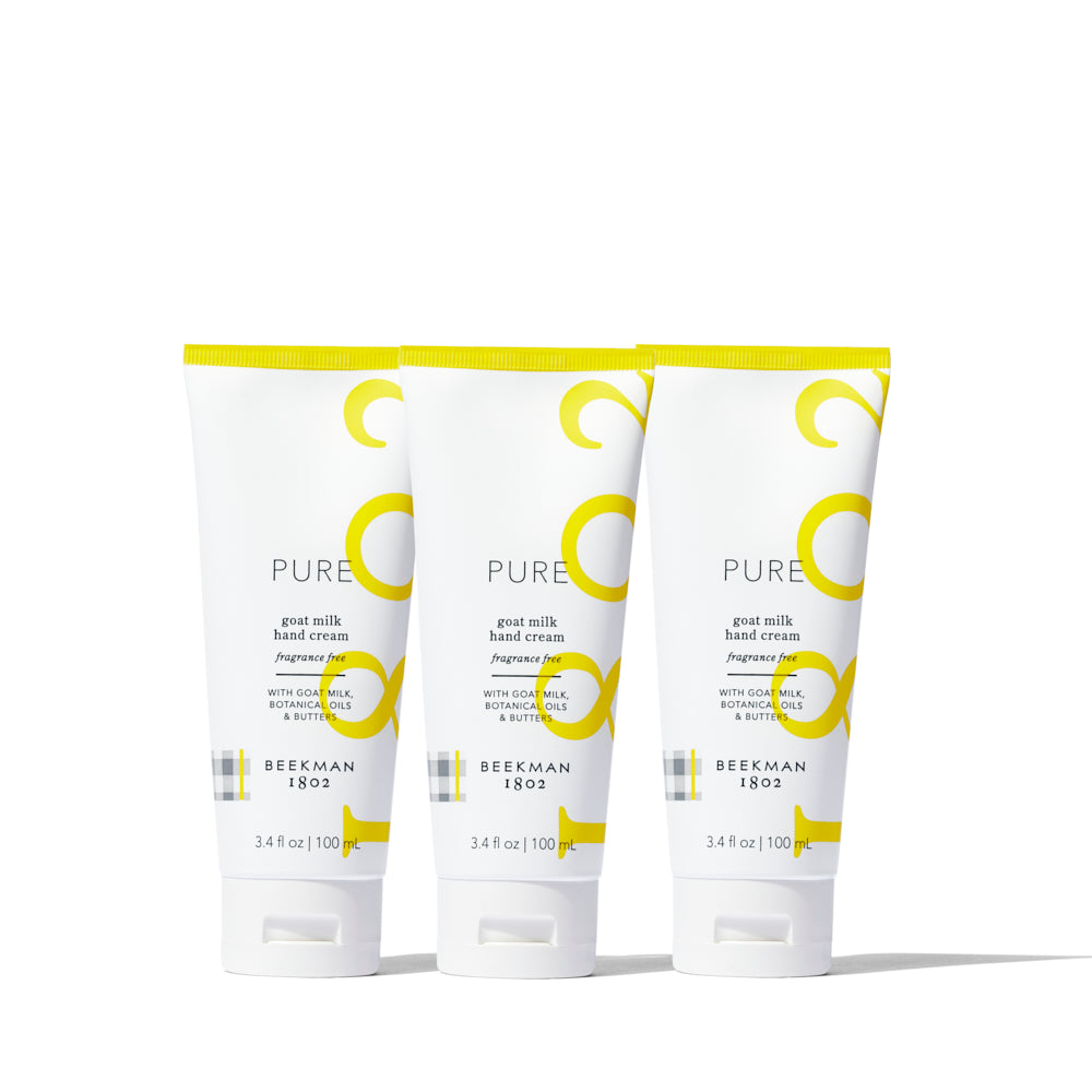 Beekman 1802 Pure Goat Milk Hand Cream Set of 3