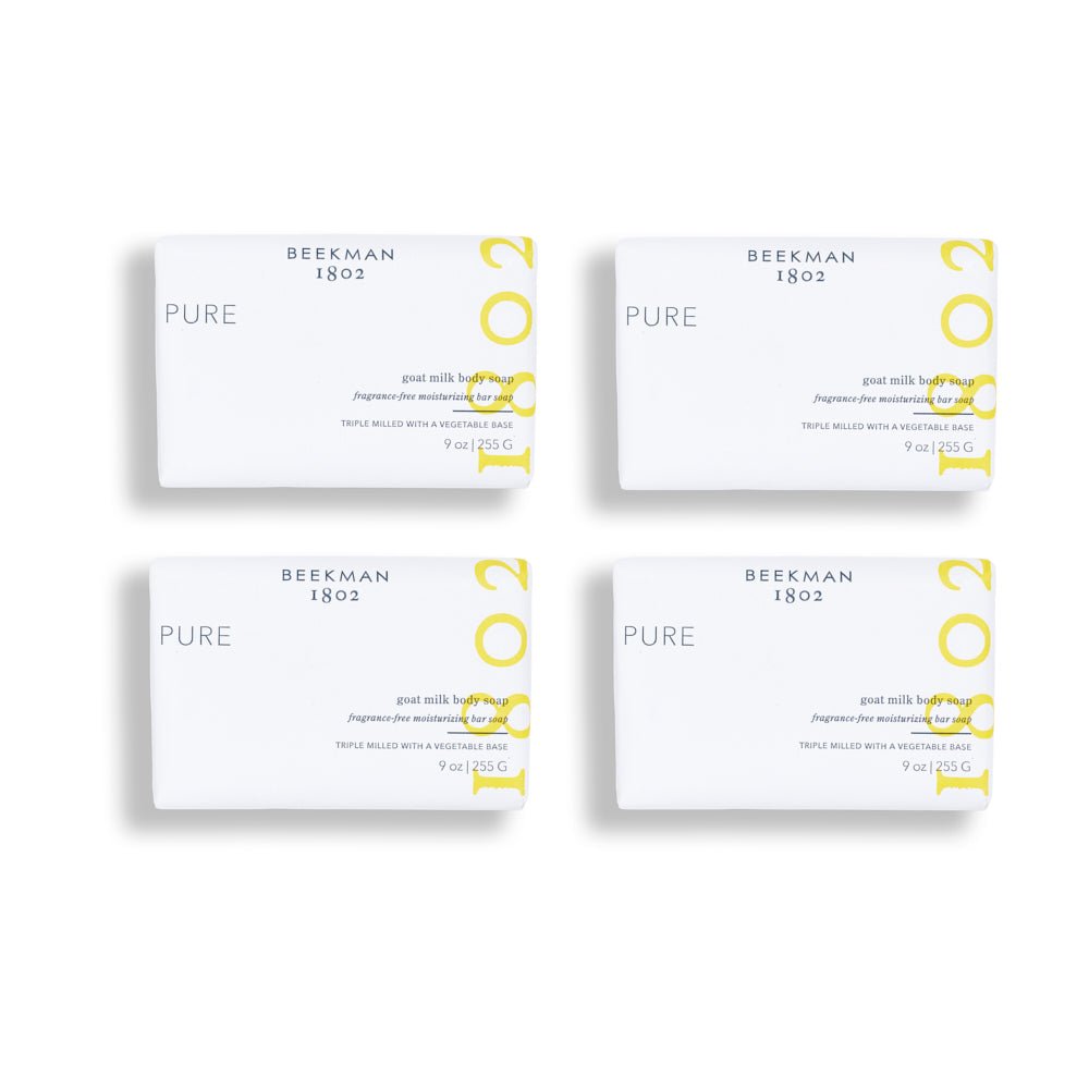 Beekman 1802 Pure Bar Soap Set of 4