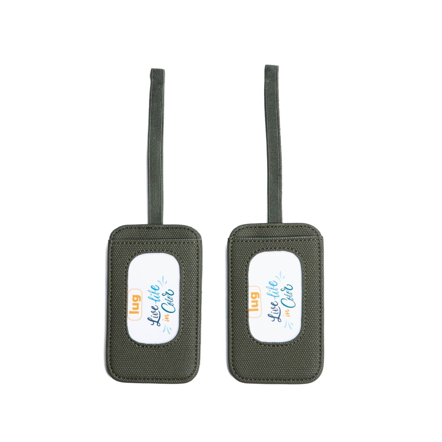 Baggage Claim Matte Luxe VL Luggage Tag 2pc Set *Final Sale*