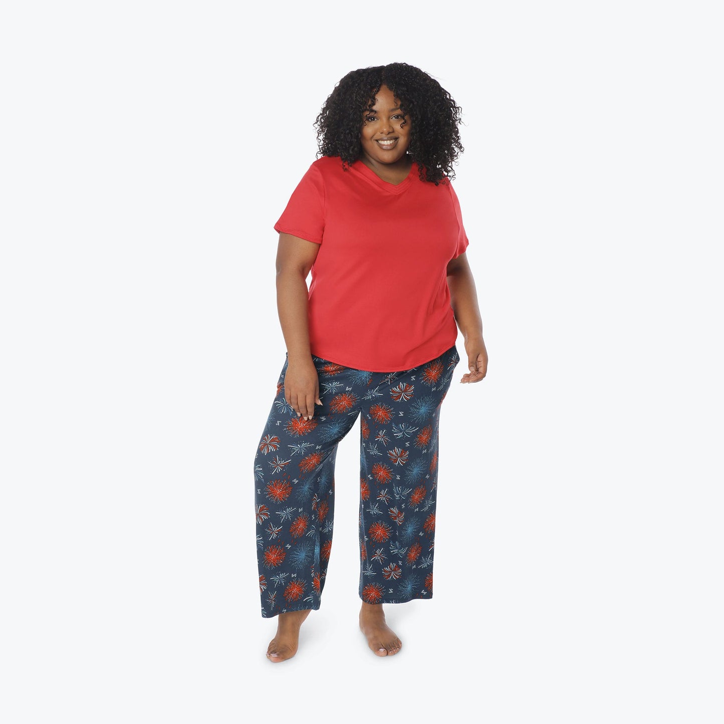 Boomerang Relaxed Tee & Cropped Pants Set *Final Sale**