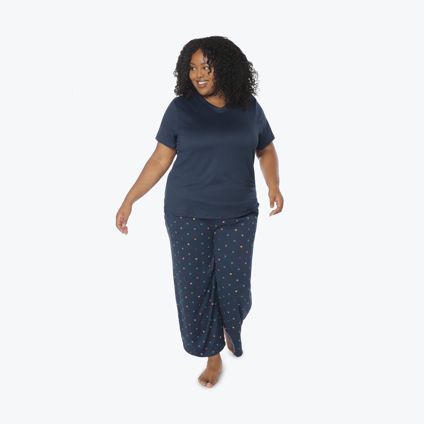 Boomerang Relaxed Tee & Cropped Pants Set *Final Sale**