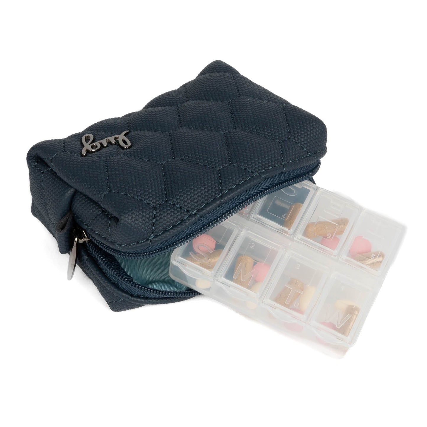 Choo Choo Mini Matte Luxe VL Pill Box *Final Sale*