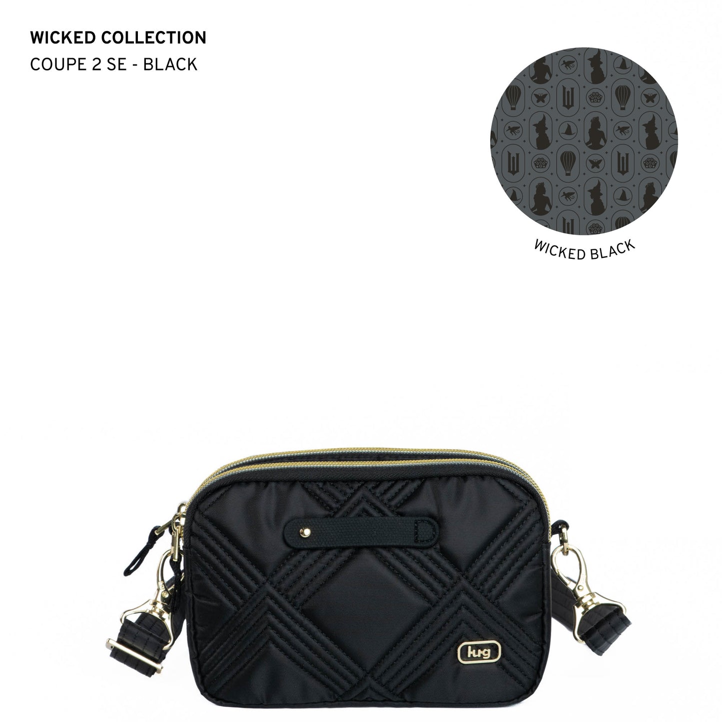 Wicked x Lug Coupe 2 SE Convertible Crossbody Bag *Final Sale*