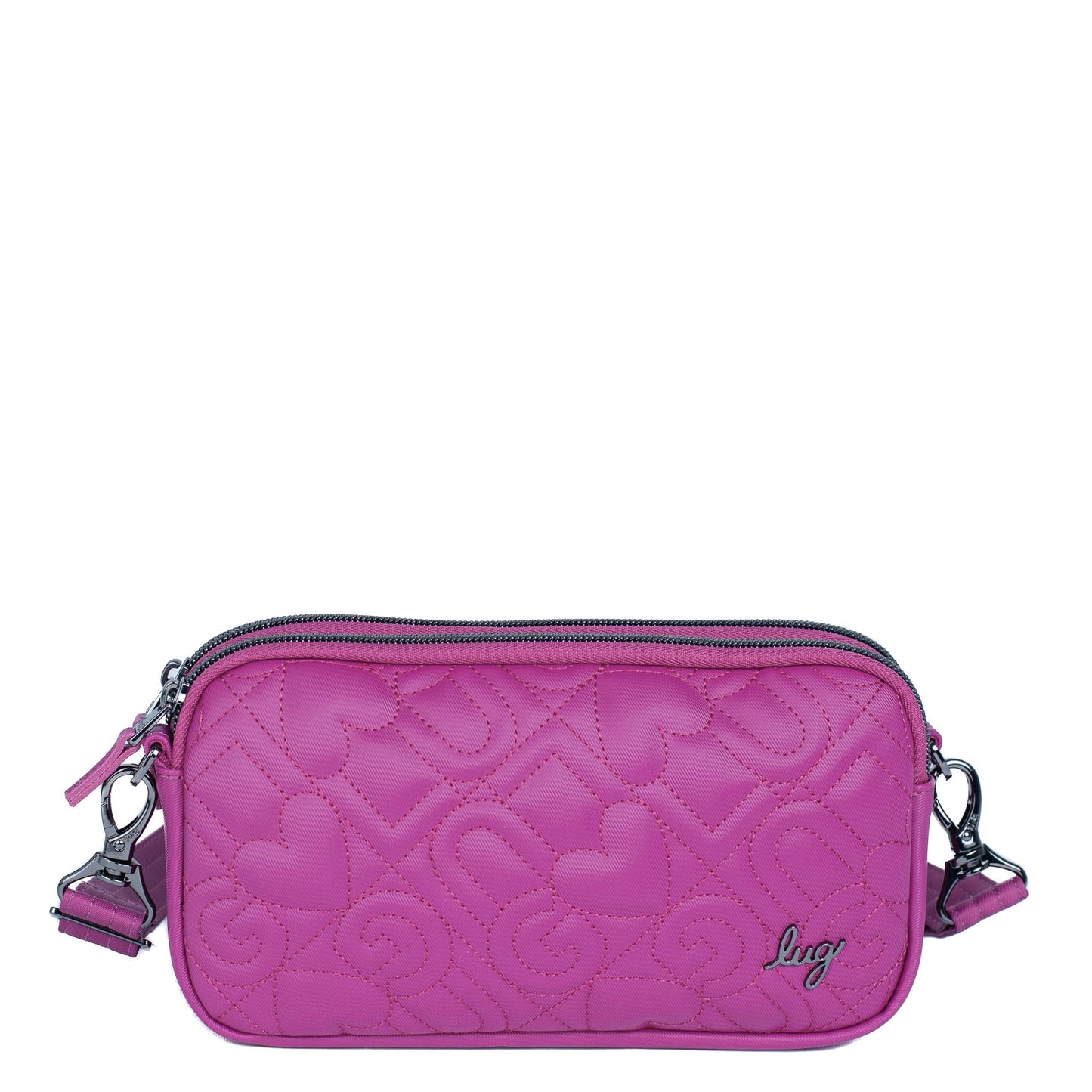 Coupe XL Love Satin Luxe Convertible Crossbody Bag *Final Sale*