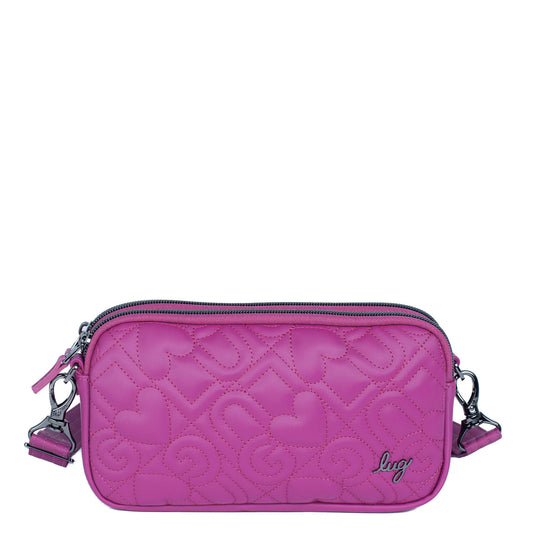 Coupe XL Love Satin Luxe Convertible Crossbody Bag *Final Sale*
