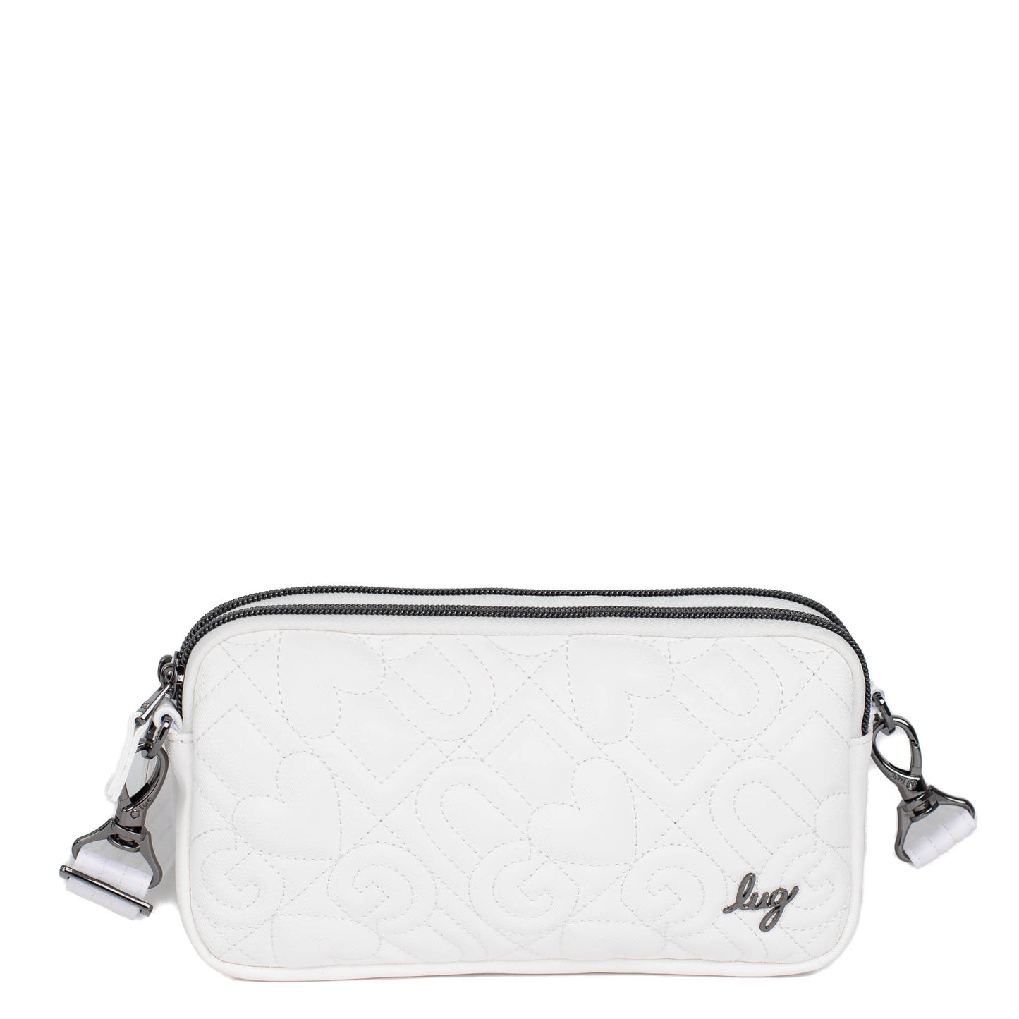 Coupe XL Love Satin Luxe Convertible Crossbody Bag *Final Sale*