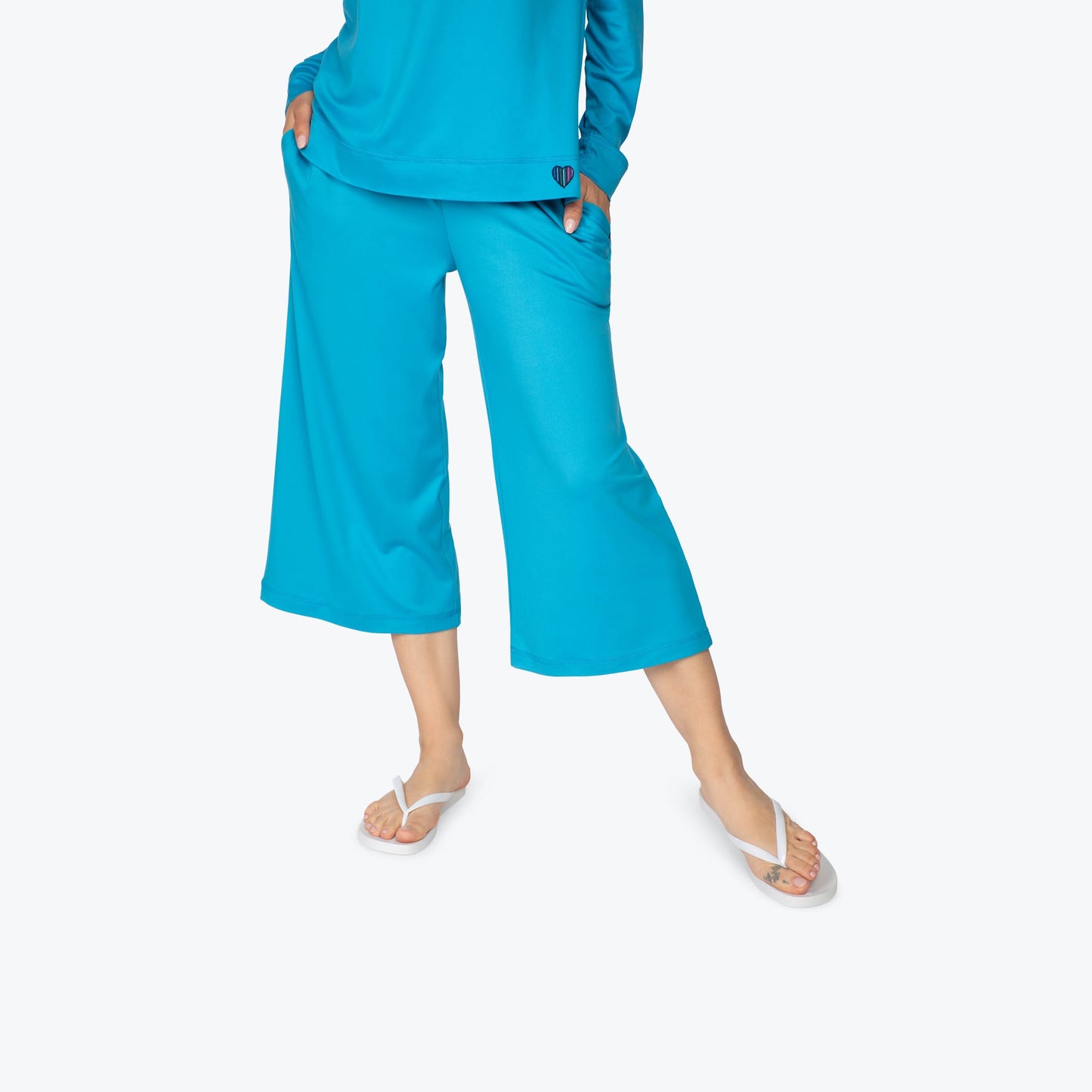 Coupe Wide Leg Pants - Bright *Final Sale*