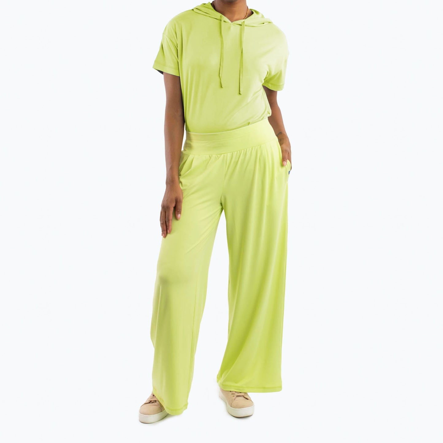 Coupe Wide Leg Full Length Pants *Final Sale*