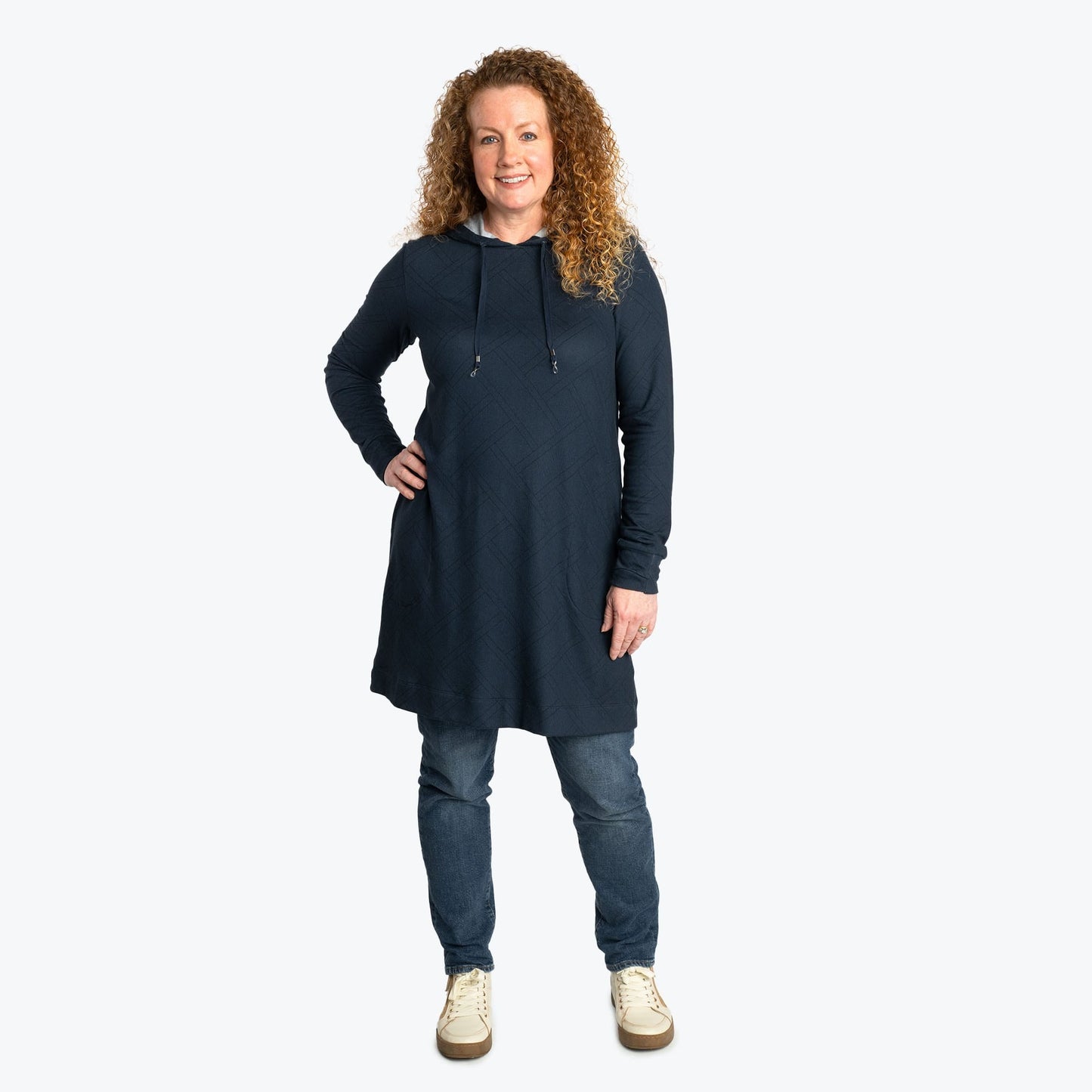 Dilly Dally Brushed Sweater Knit Lounge Dress *Final Sale**
