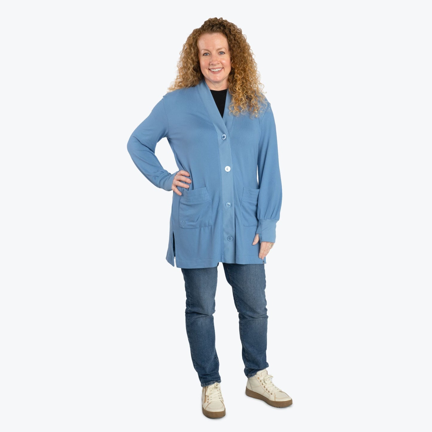 Dolly Brushed Sweater Knit Button Front Cardigan *Final Sale*