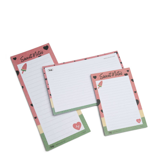 Doodle Notepad 3pk - Assorted Sizes *Final Sale*