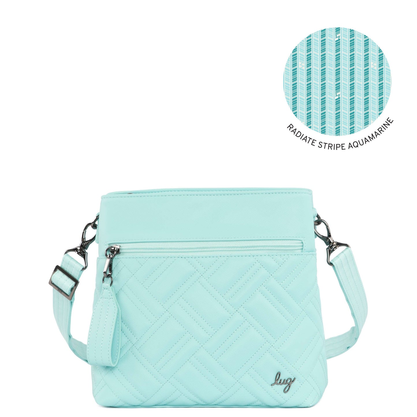 Double Dip Satin Luxe VL Crossbody Bag *Final Sale*