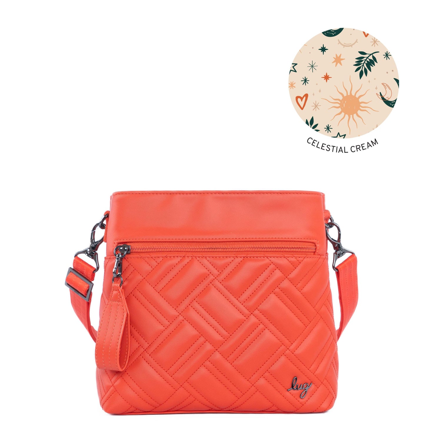 Double Dip Satin Luxe VL Crossbody Bag *Final Sale*