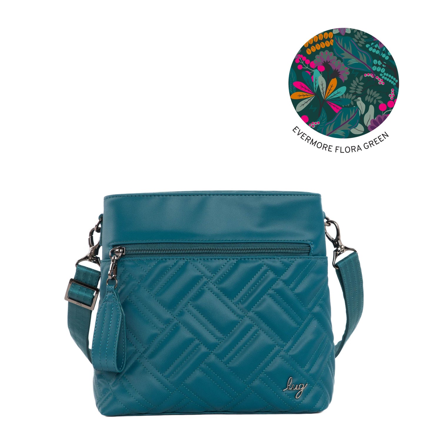 Double Dip Satin Luxe VL Crossbody Bag *Final Sale*