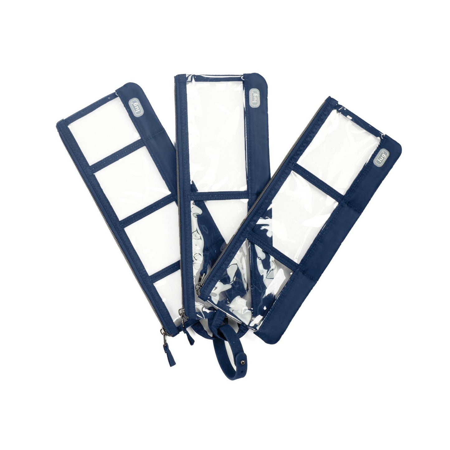 Envelope 3pc Clearview Zip Organizers *Final Sale*
