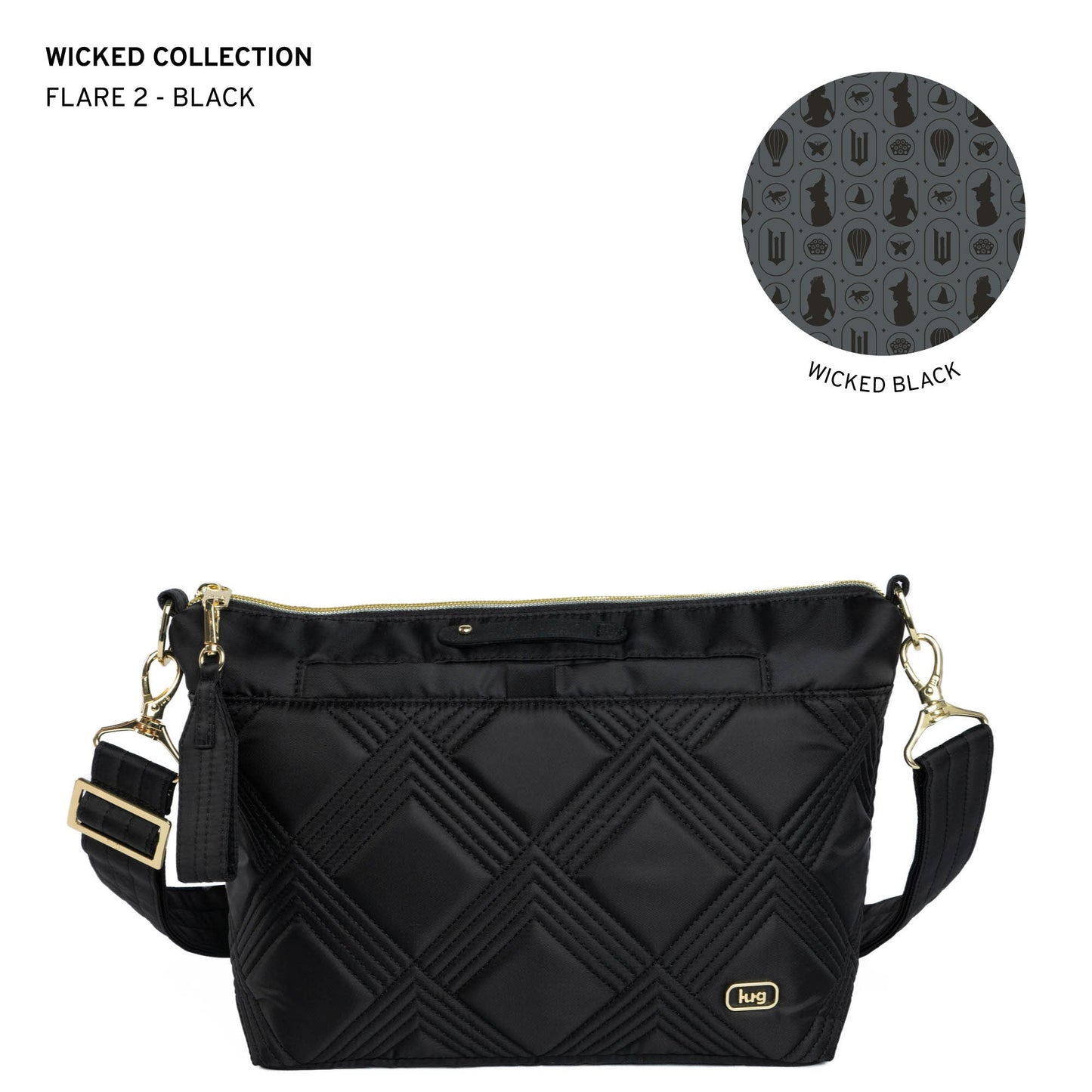 Wicked x Lug Flare 2 Crossbody Bag