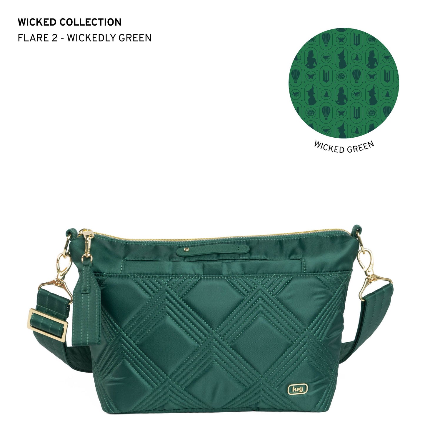 Wicked x Lug Flare 2 Crossbody Bag