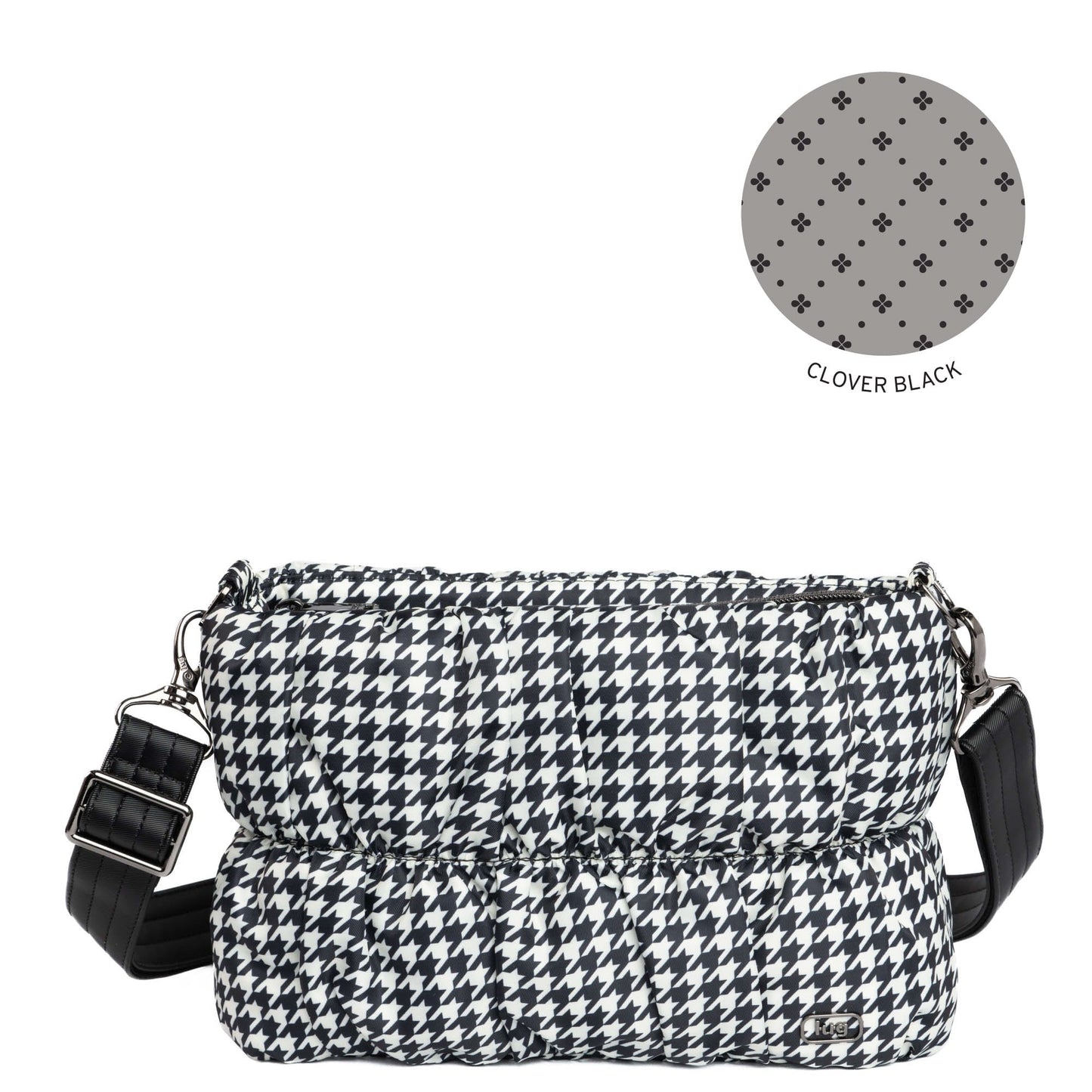 Flounce Ruched Crossbody Bag *Final Sale*