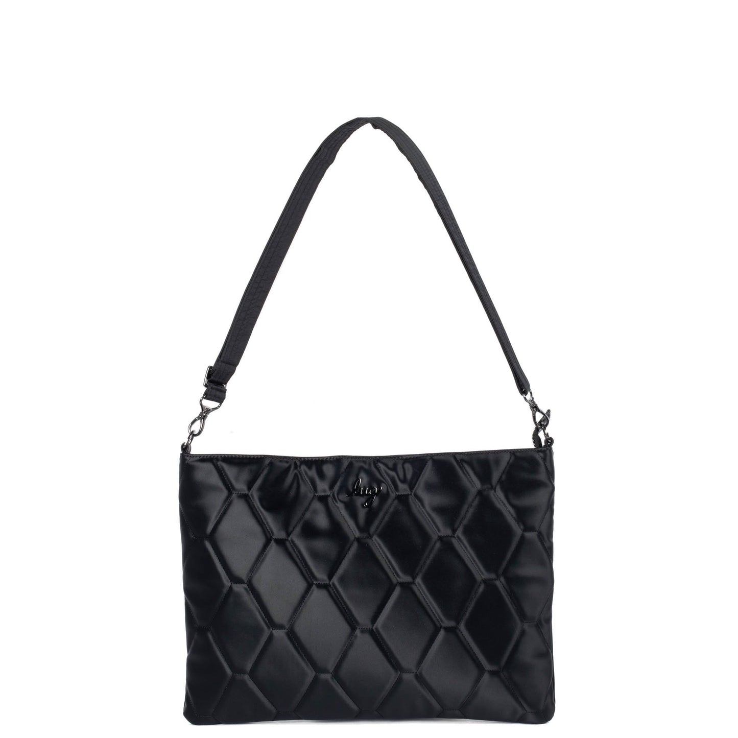 Galley Satin Luxe VL Portfolio Crossbody Bag *Final Sale*