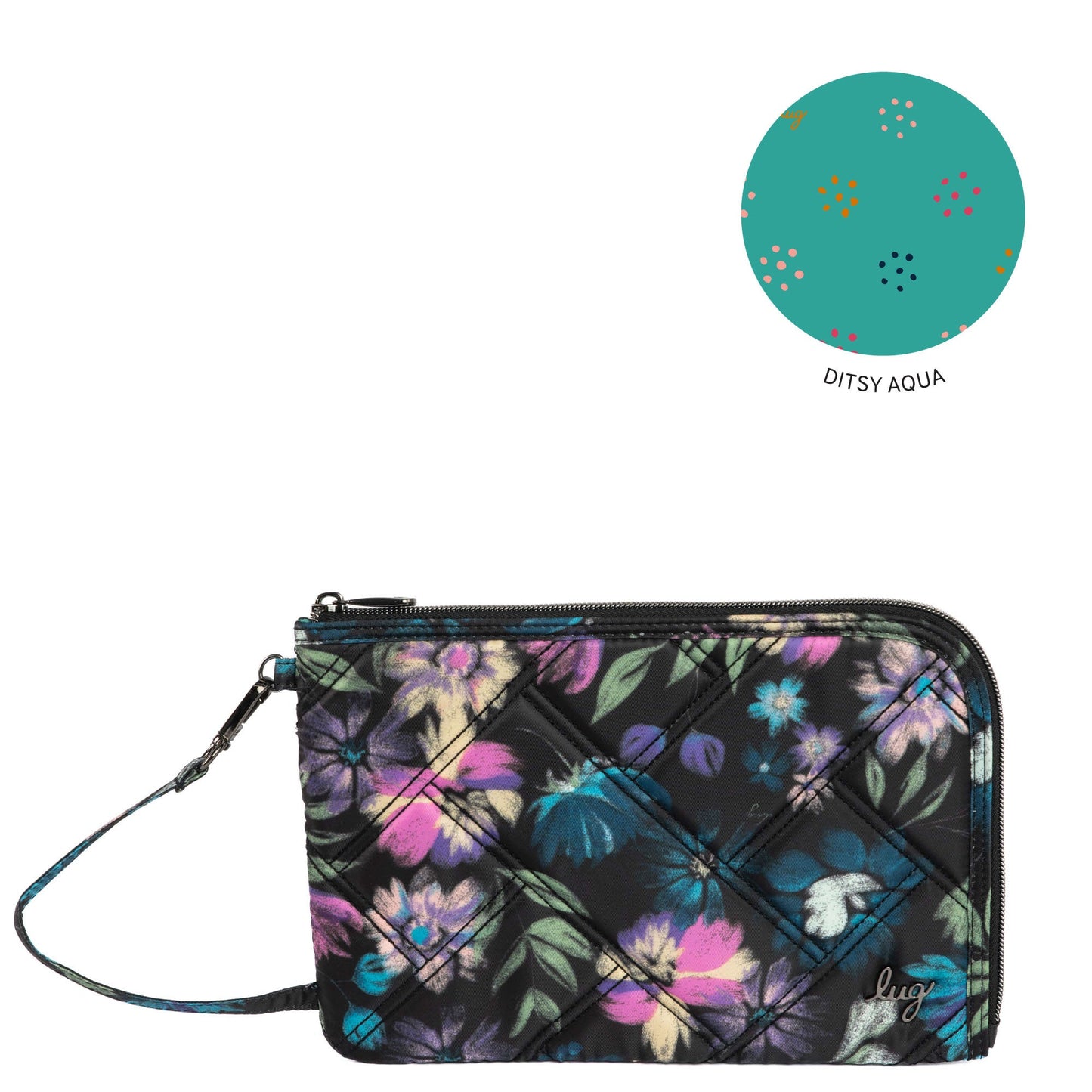 Halfpipe Zip Wristlet Wallet *Final Sale*
