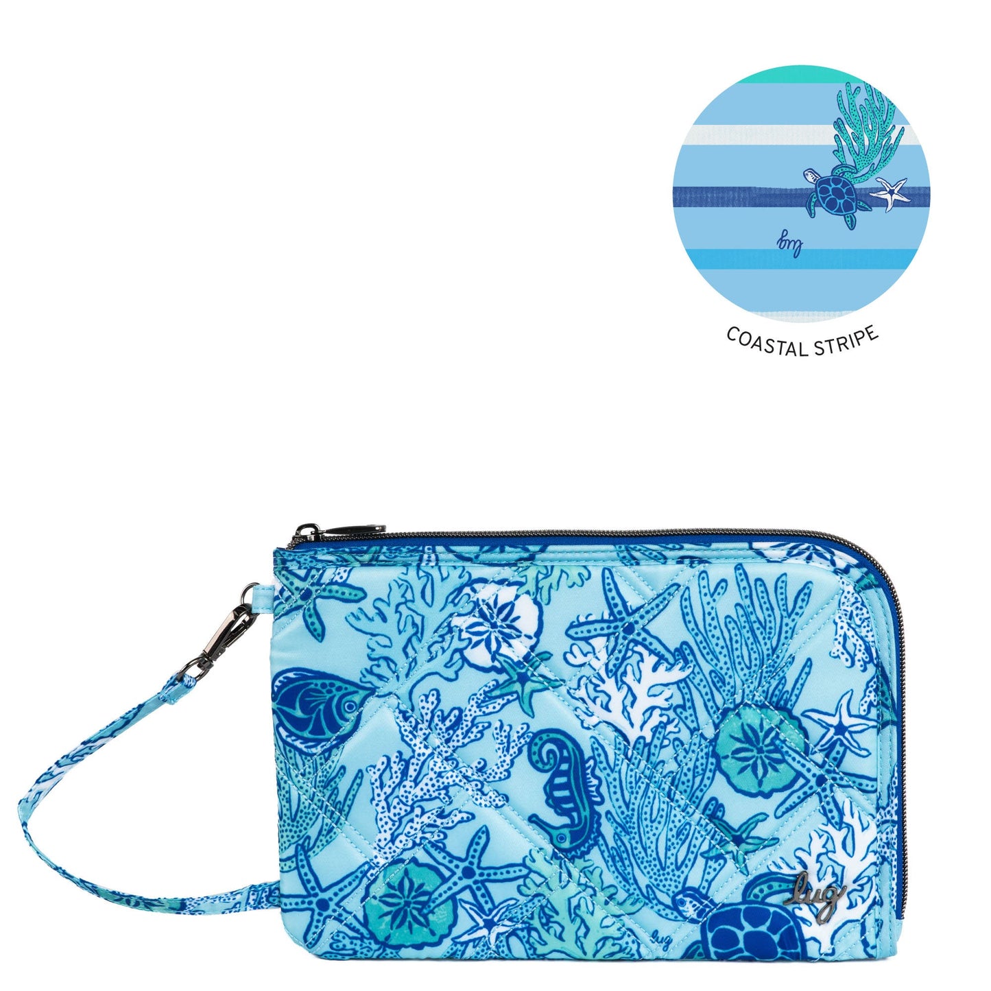 Halfpipe Zip Wristlet Wallet *Final Sale*