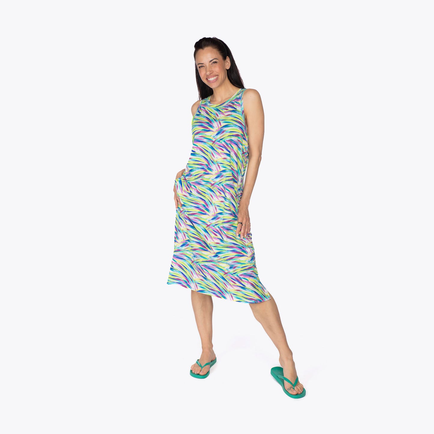 Hopscotch Sleeveless Dress *Final Sale*