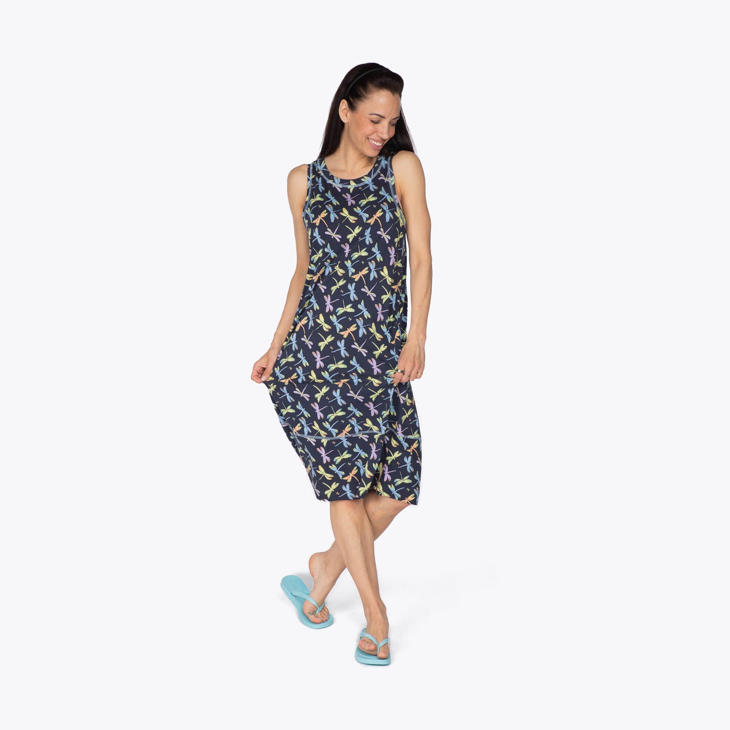 Hopscotch Sleeveless Dress *Final Sale*