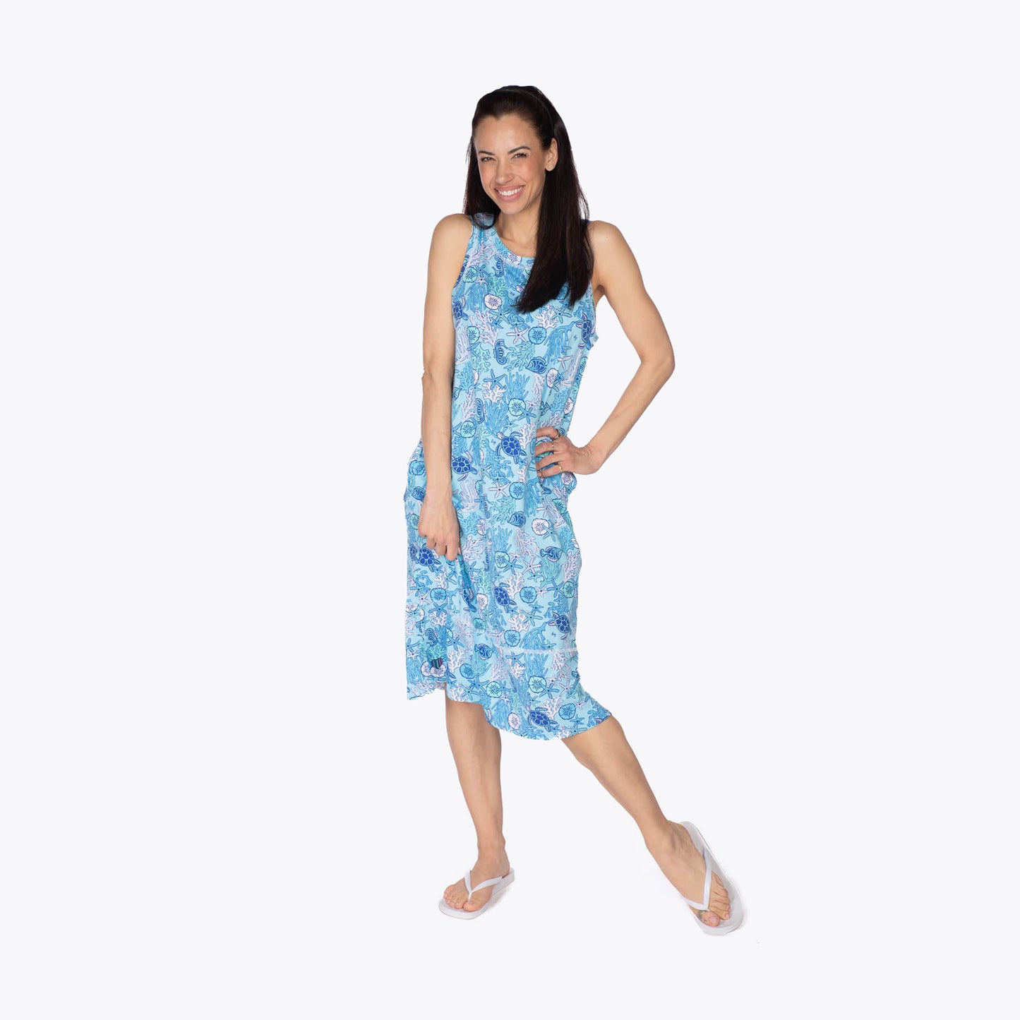 Hopscotch Sleeveless Dress *Final Sale*