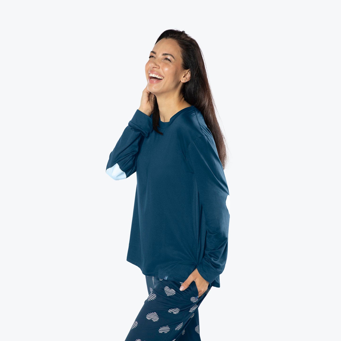 Jitterbug Long Sleeve Pajama Top