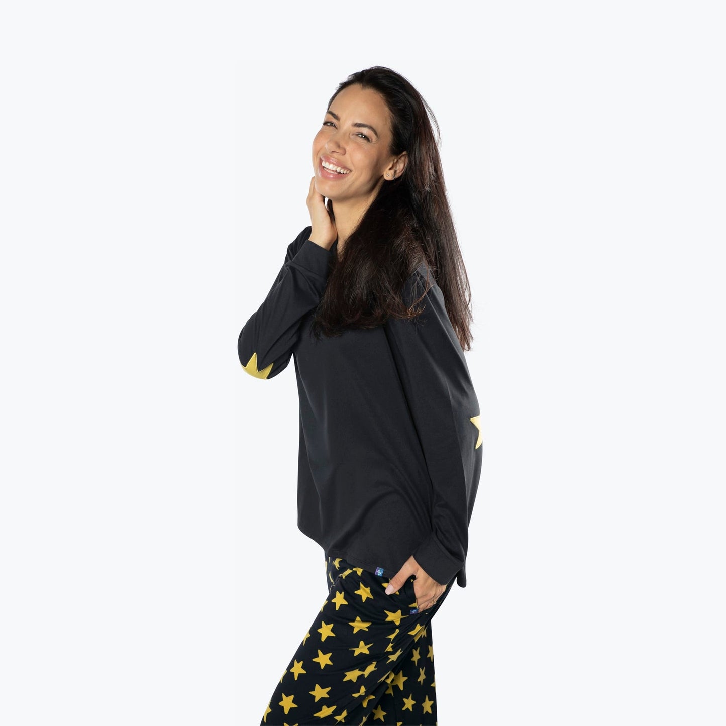 Jitterbug Long Sleeve Pajama Top