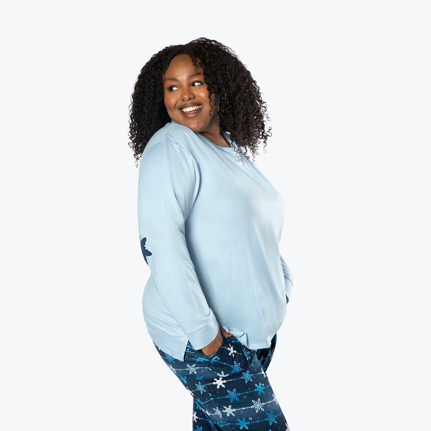 Jitterbug Long Sleeve Pajama Top