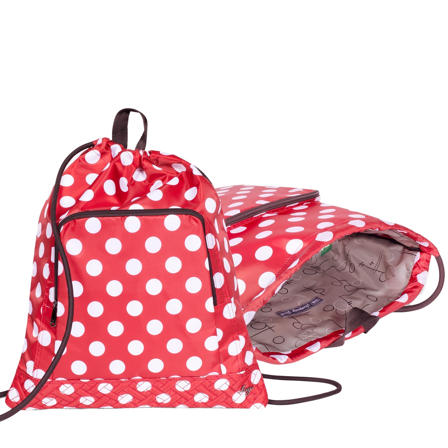 Jumping Jack Drawstring Backpack 2pc Bundle