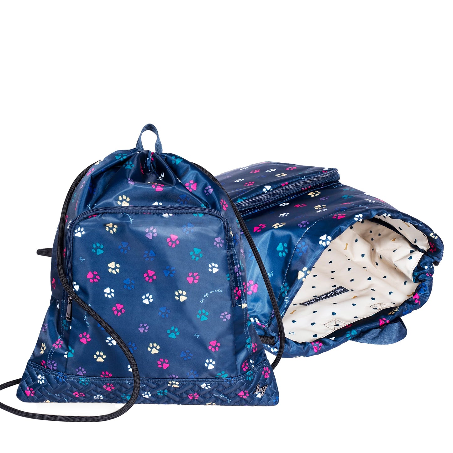 Jumping Jack Drawstring Backpack 2pc Bundle