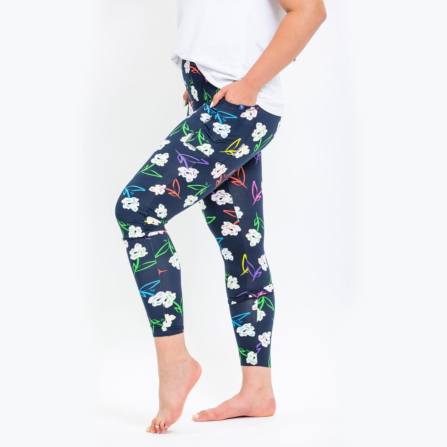 Lugging Ankle Legging - Prints *Final Sale*