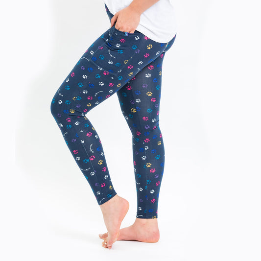 Lugging Ankle Legging - Prints *Final Sale*