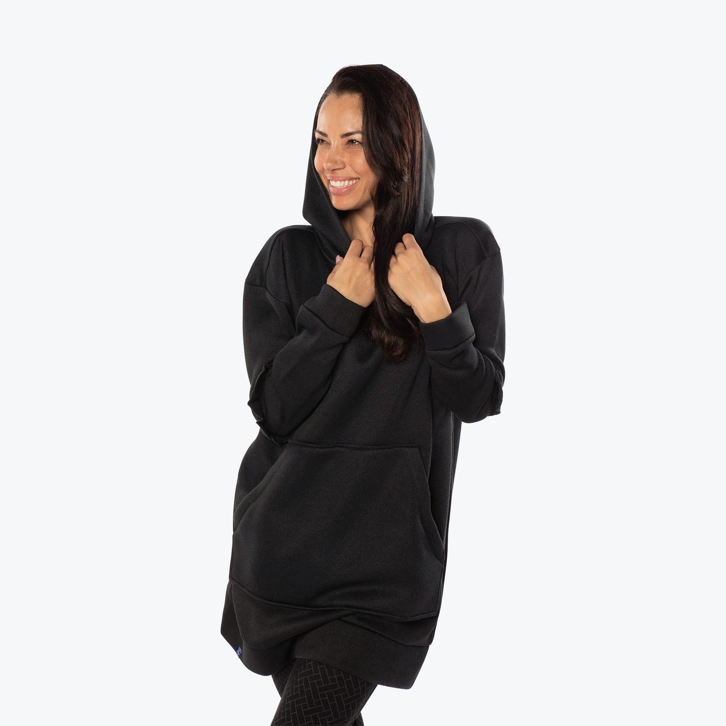 Peekaboo Sweater Fleece Tunic Hoodie *Final Sale*