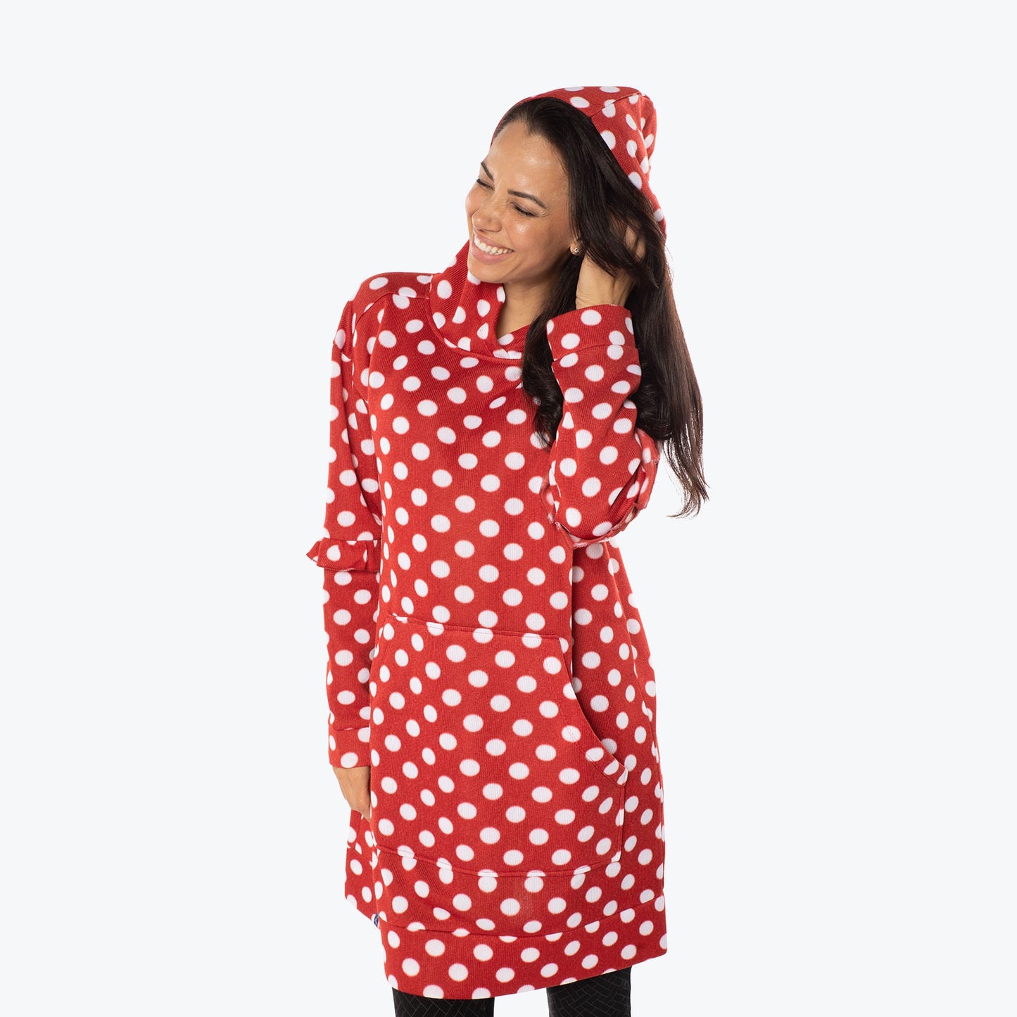 Peekaboo Sweater Fleece Tunic Hoodie *Final Sale*
